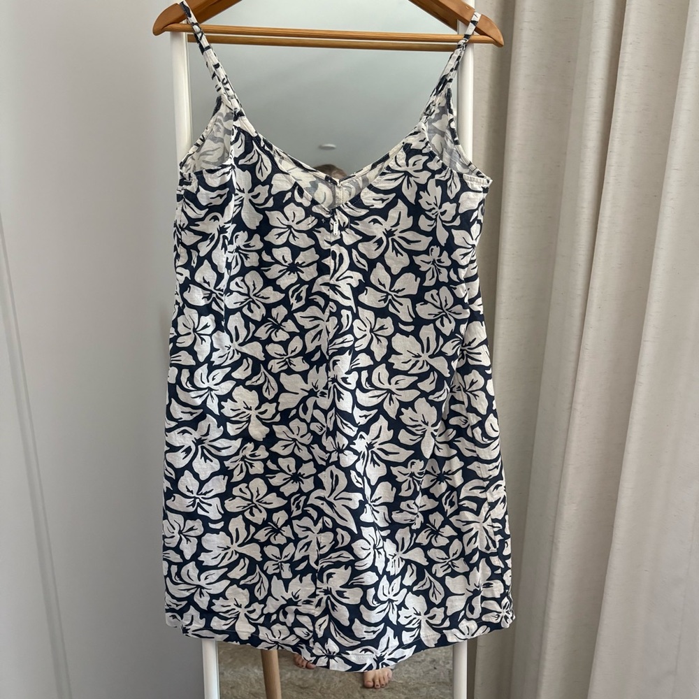 Rip Curl navy and White Spaghetti Strap Sundress
